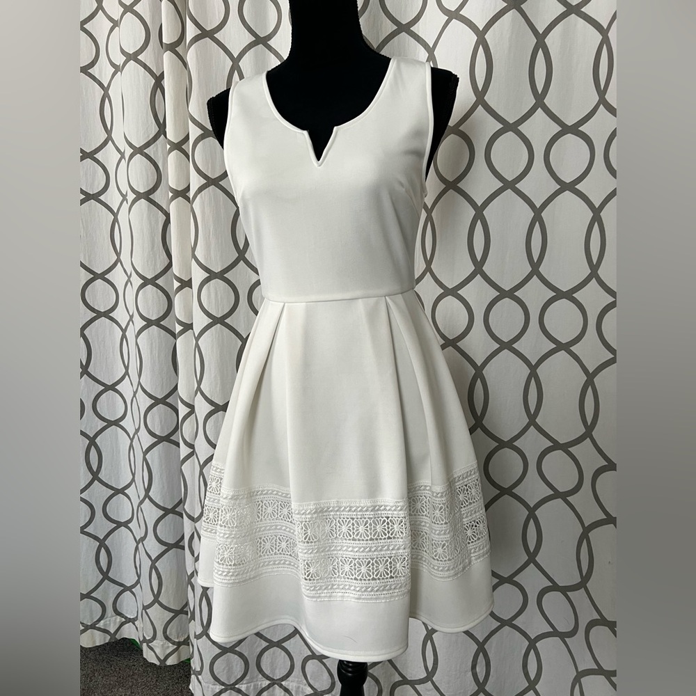 Ivory white dress
